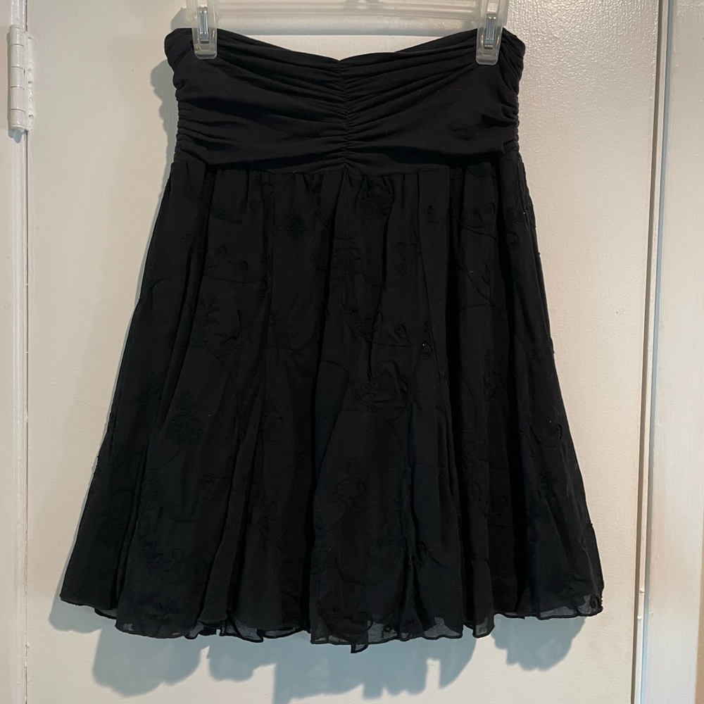 Black Skirt that can also be worn as a top. Lined. Size medium by Cabi